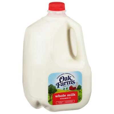 Oak Farms Dairy Whole Milk with Vitamin D Jug - 1 Gallon - Image 2
