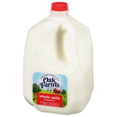 Oak Farms Dairy Whole Milk with Vitamin D Jug - 1 Gallon - Image 4