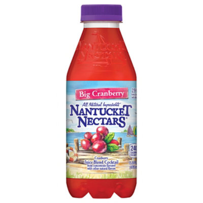 Nantucket Nectars Cranberry Juice 15.9 Fl. Oz. kingsfoodmarkets