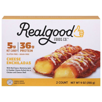 Real Good Foods Cheese Enchiladas Grande - 9 OZ - Image 1