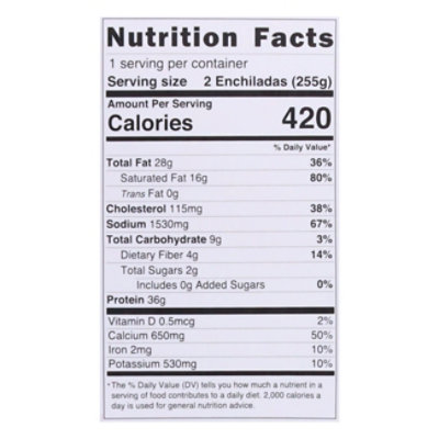 Real Good Foods Cheese Enchiladas Grande - 9 OZ - Image 4