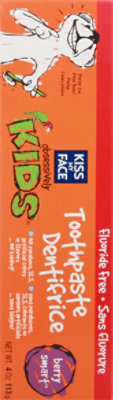 Kiss My Face Kids Smart Gel Flouride Free Toothpaste - 4 OZ - Image 5