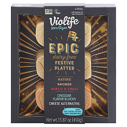Violife Epic Holiday Cheese Platter - 15.87 Oz - Image 3
