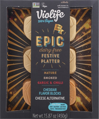 Violife Epic Holiday Cheese Platter - 15.87 Oz - Image 2