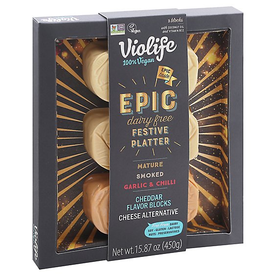 Violife Epic Holiday Cheese Platter - 15.87 Oz