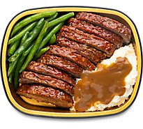ReadyMeals Meatloaf With Green Beans & Mashed Potatoes Family Meal - EA