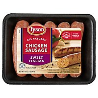 Tyson All Natural Chicken Sausage Mild Sweet - 16 OZ - Image 1