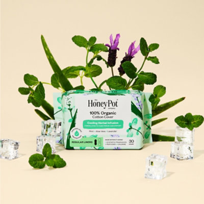 The Honey Pot Herbal Pantiliners - 30 CT - Image 7