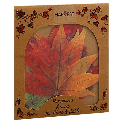 Sisson Parchment Fall Leaves - 20CT - Image 1