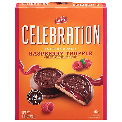 Celebrations Raspberry Truffle Cookies - 8.4 OZ - Image 2