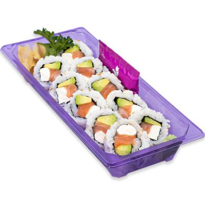 Japanese Food Express Smoked Salmon Roll - 8 OZ - Image 1