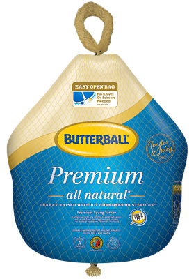Butterball Whole Young Turkey Frozen - Weight Between 6-10 Lb - Image 1