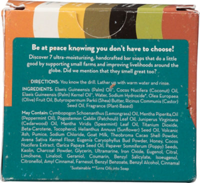 Pacha Peaces Bar Soap Earthy Essentials Collection - 7 OZ - Image 4