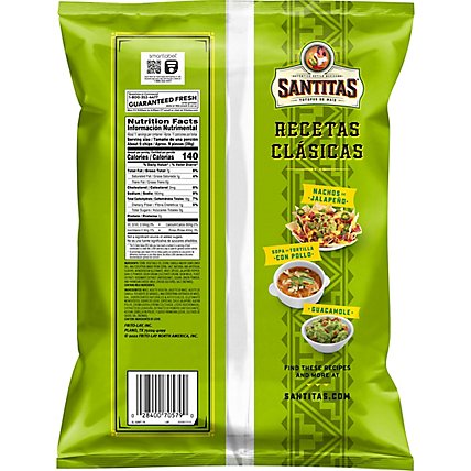 Santitas Tortilla Chips Cilantro Lime - 10.5 OZ - Image 6