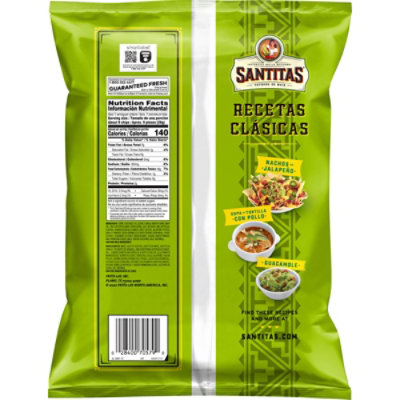 Santitas Tortilla Chips Cilantro Lime - 10.5 OZ - Image 5