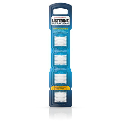 Listerine Ultraclean Access Flosshead Unflvrd Refill - EA