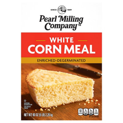 Pearl Milling Co White Corn Meal - 5 LB - Image 2