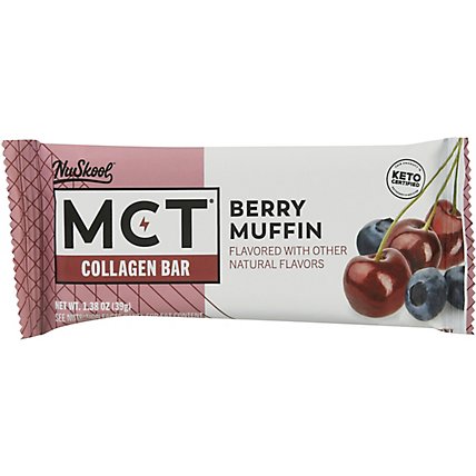 Mct Bar Berry Muffin - 1.38 OZ - Image 2