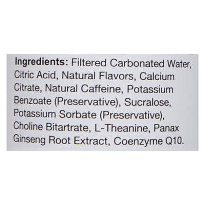 Uptime Blueberry Pomegranate Sugar Free Energy Drink Can - 12 FZ - Image 4