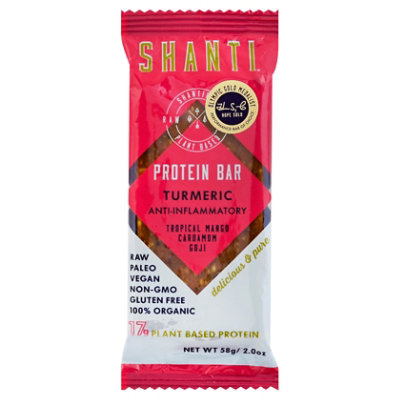 Shanti Bar Mango Cashew Turmeric - 2 OZ - Image 1