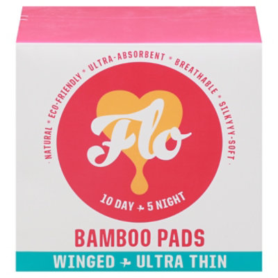 Flo Bamboo Pads - 15 CT - Image 3