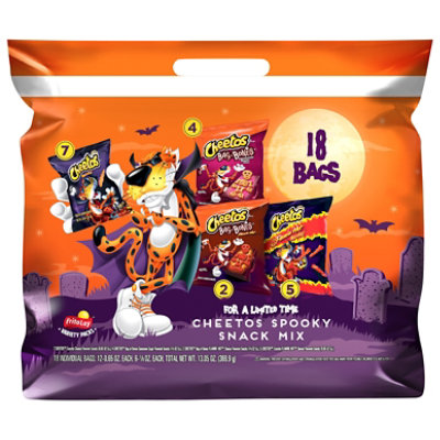 Cheetos Cheese Flavored Snacks Halloween Treat Sacks - 13.05 OZ