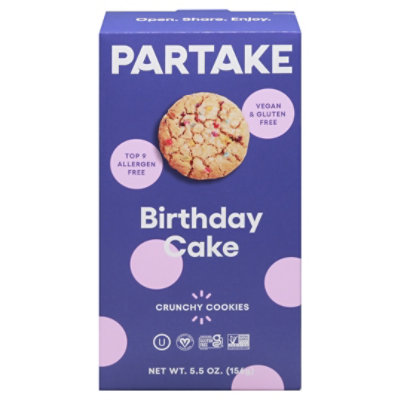 Partake Foods Cookie Birthday Cake - 5.5 OZ - Image 3