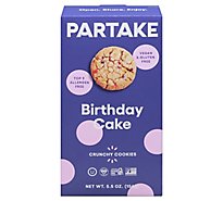 Partake Foods Cookie Birthday Cake - 5.5 OZ