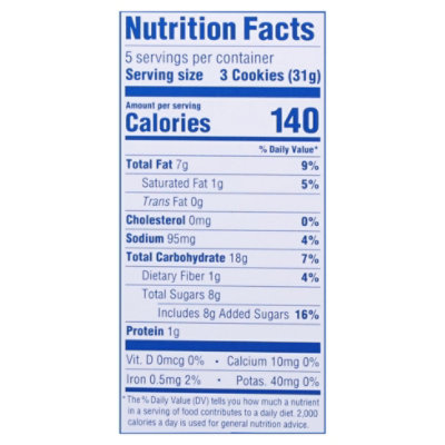 Partake Foods Cookie Chocolate Chip - 5.5 OZ - Image 4