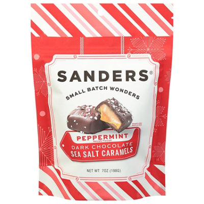 Dark Chocolate Peppermint Sea Salt Caramels 7oz - 7 OZ - Image 3