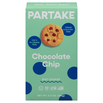 Partake Foods Choc Chip Cookie Sft Baked - 5.5 OZ - Image 3