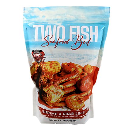 Two Fish To Go Crab Legs And Shrimp - 16 Oz - Image 1