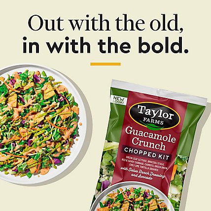 Taylor Farms Guacamole Crunch Chopped Salad Kit Bag - 11.25 Oz - Image 4