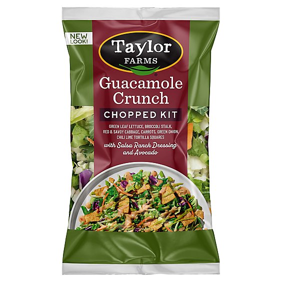 Taylor Farms Guacamole Crunch Chopped Salad Kit Bag - 11.25 Oz