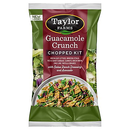 Taylor Farms Guacamole Crunch Chopped Salad Kit Bag - 11.25 Oz - Image 1