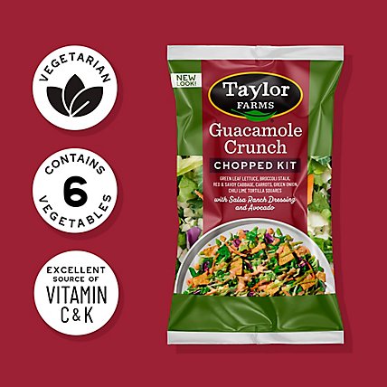 Taylor Farms Guacamole Crunch Chopped Salad Kit Bag - 11.25 Oz - Image 6