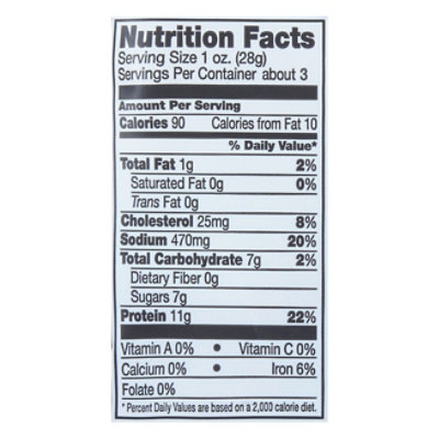 Bridgford Honey Bbq Beef Jerky - 2.85 OZ - Image 4