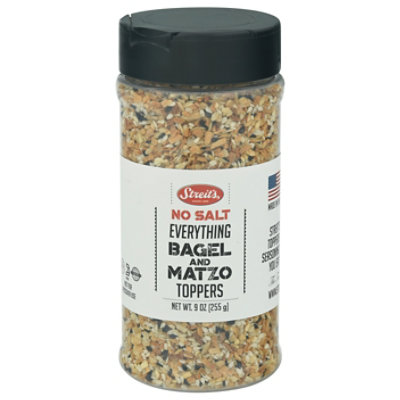 Streits Matzo Topper Everything No Salt - 9 OZ - Image 3