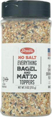 Streits Matzo Topper Everything No Salt - 9 OZ - Image 2