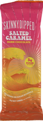 Skinnydipped Dk Choc Bar Salted Caramel - 2.8 OZ - Image 2