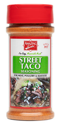 Amazing Taste Street Taco Seasoning Small Shaker - 4 OZ - Image 1