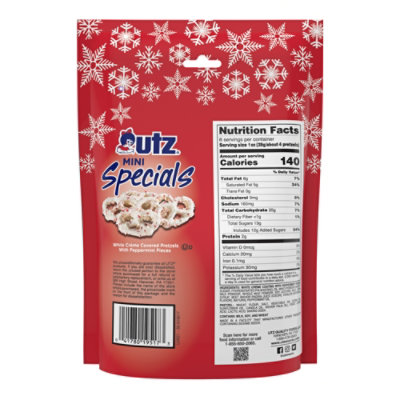 Utz White Chocolate Peppermint Mini Specials - 6 OZ - Image 4