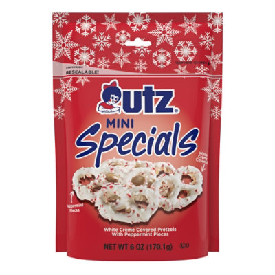 Utz White Chocolate Peppermint Mini Specials - 6 OZ - Image 2