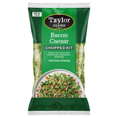 Taylor Farms Bacon Caesar Chopped Salad Kit Bag - 10.35 Oz