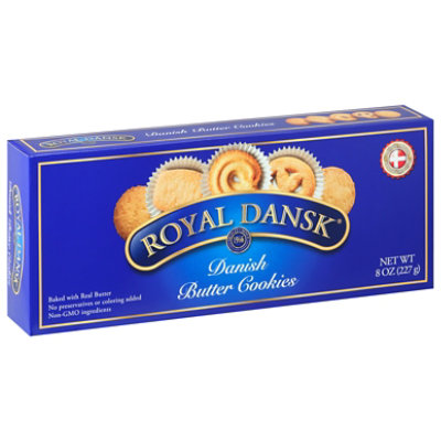 Royal Dansk Cookies Danish Butter Box - 8 OZ - Image 1