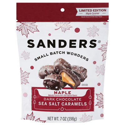Sanders Dark Chocolate Maple Sea Salt Caramel - 7 Oz - Image 2