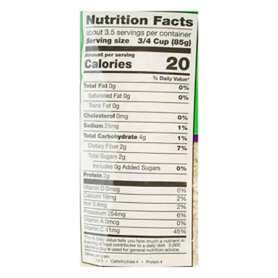 Pero Riced Cauliflower Organic - 10 OZ - Image 4