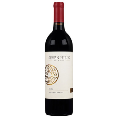 Seven Hills Merlot Wine - 750 ML - Image 3