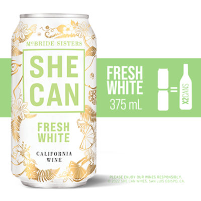 She Can Fresh California White Wine - 375 Ml