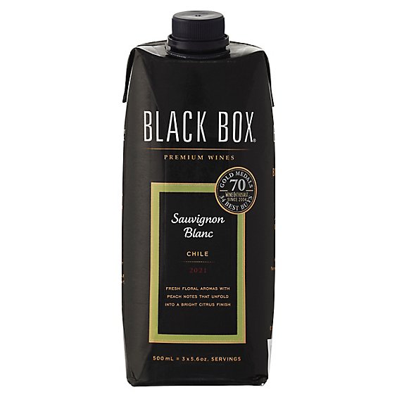 Black Box Sauvignon Blanc Wine - 500 Ml